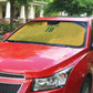 Custom South Africa Football Auto Sun Shade Road To Champions Dream - African Pride