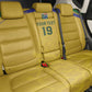 Custom South Africa Football Back Car Seat Cover Road To Champions Dream - African Pride