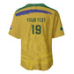 Custom South Africa Football Baseball Jersey Road To Champions Dream LT19