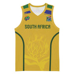 Custom South Africa Football Basketball Jersey Road To Champions Dream - African Pride