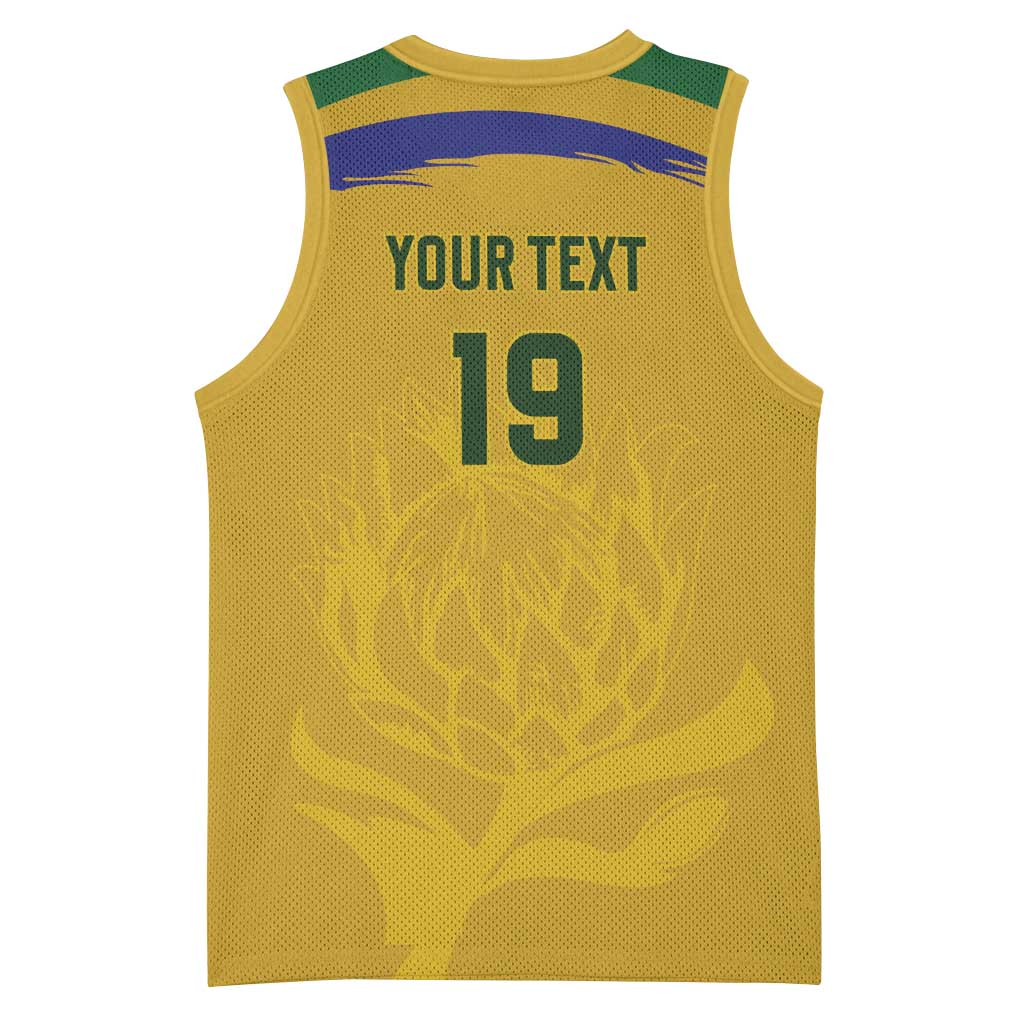 Custom South Africa Football Basketball Jersey Road To Champions Dream - African Pride