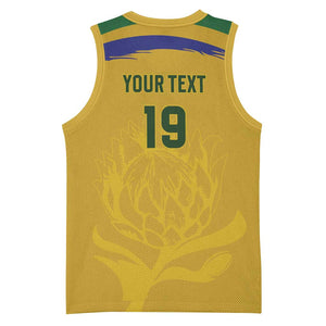 Custom South Africa Football Basketball Jersey Road To Champions Dream - African Pride