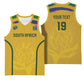 Custom South Africa Football Basketball Jersey Road To Champions Dream - African Pride