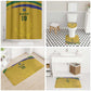 Custom South Africa Football Bathroom Set Road To Champions Dream - African Pride