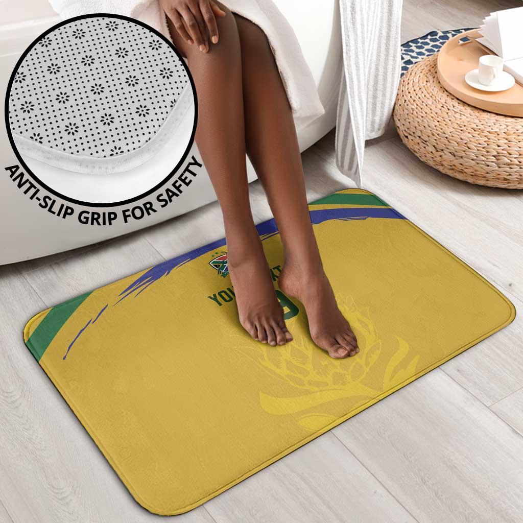 Custom South Africa Football Bathroom Set Road To Champions Dream - African Pride
