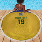 Custom South Africa Football Beach Blanket Road To Champions Dream - African Pride