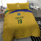 Custom South Africa Football Bedding Set Road To Champions Dream - African Pride