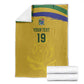 Custom South Africa Football Blanket Road To Champions Dream - African Pride