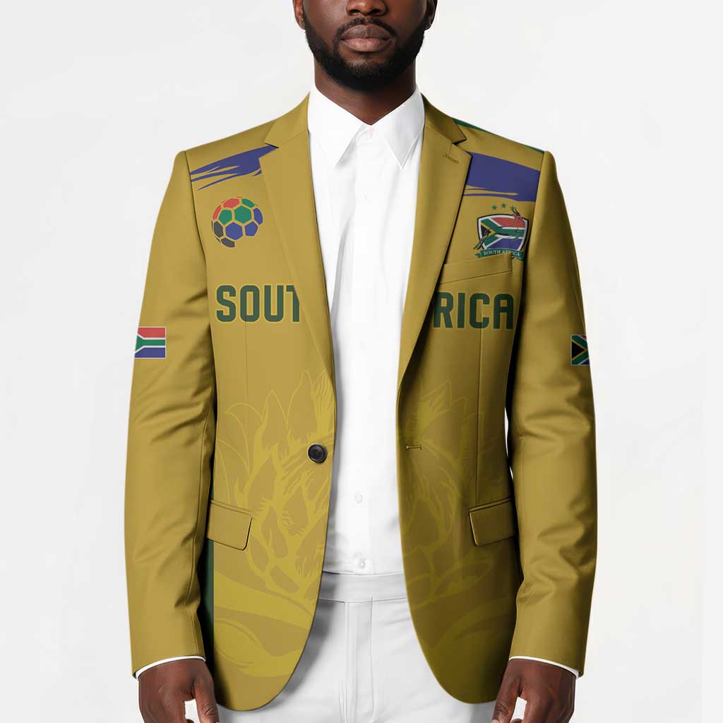 Custom South Africa Football Blazer Road To Champions Dream - African Pride