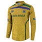 Custom South Africa Football Button Sweatshirt Road To Champions Dream