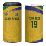 Custom South Africa Football 4 in 1 Can Cooler Tumbler Road To Champions Dream - African Pride
