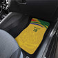 Custom South Africa Football Car Mats Road To Champions Dream - African Pride