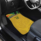 Custom South Africa Football Car Mats Road To Champions Dream - African Pride