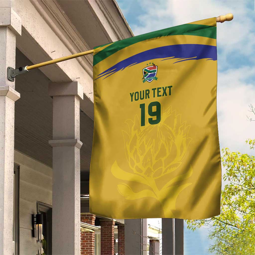 Custom South Africa Football Garden Flag Road To Champions Dream - African Pride