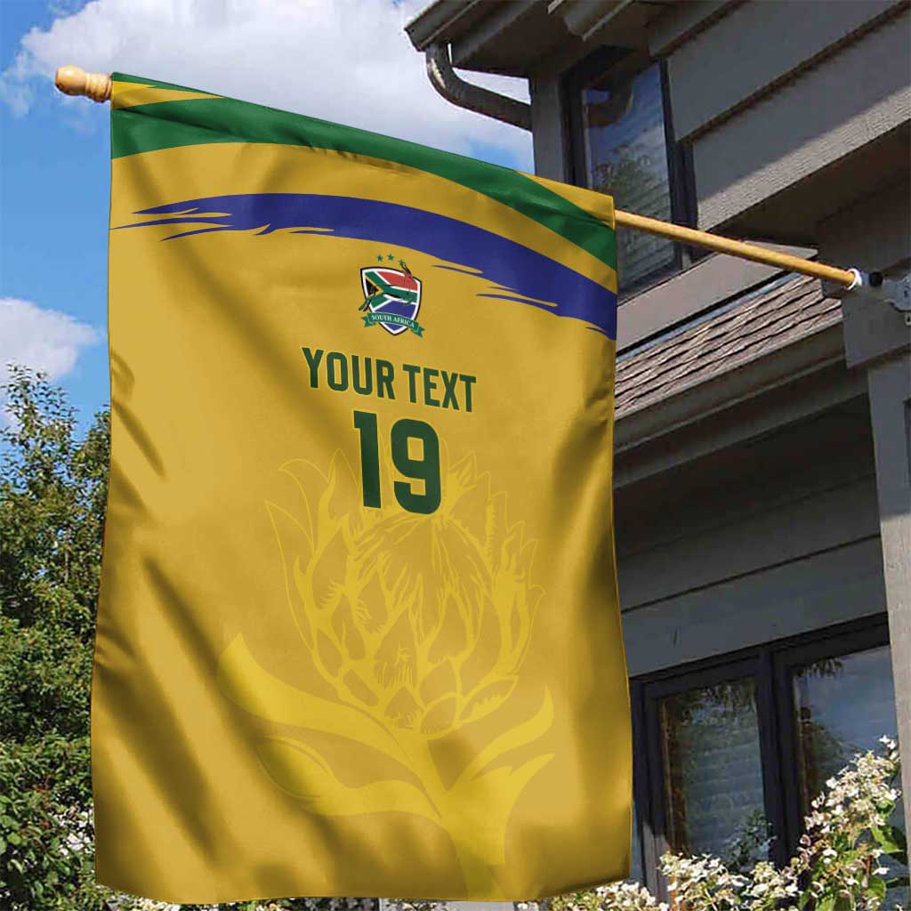 Custom South Africa Football Garden Flag Road To Champions Dream - African Pride