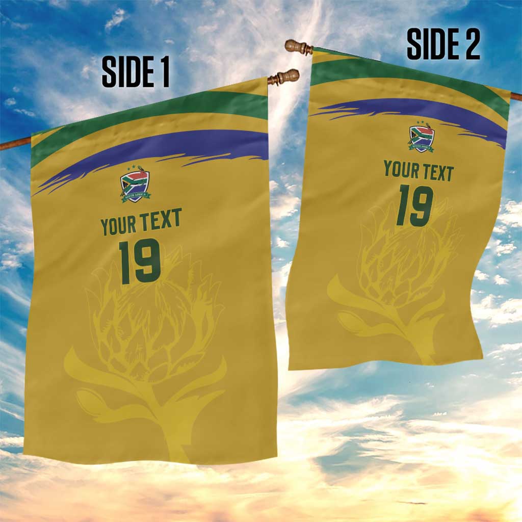 Custom South Africa Football Garden Flag Road To Champions Dream - African Pride