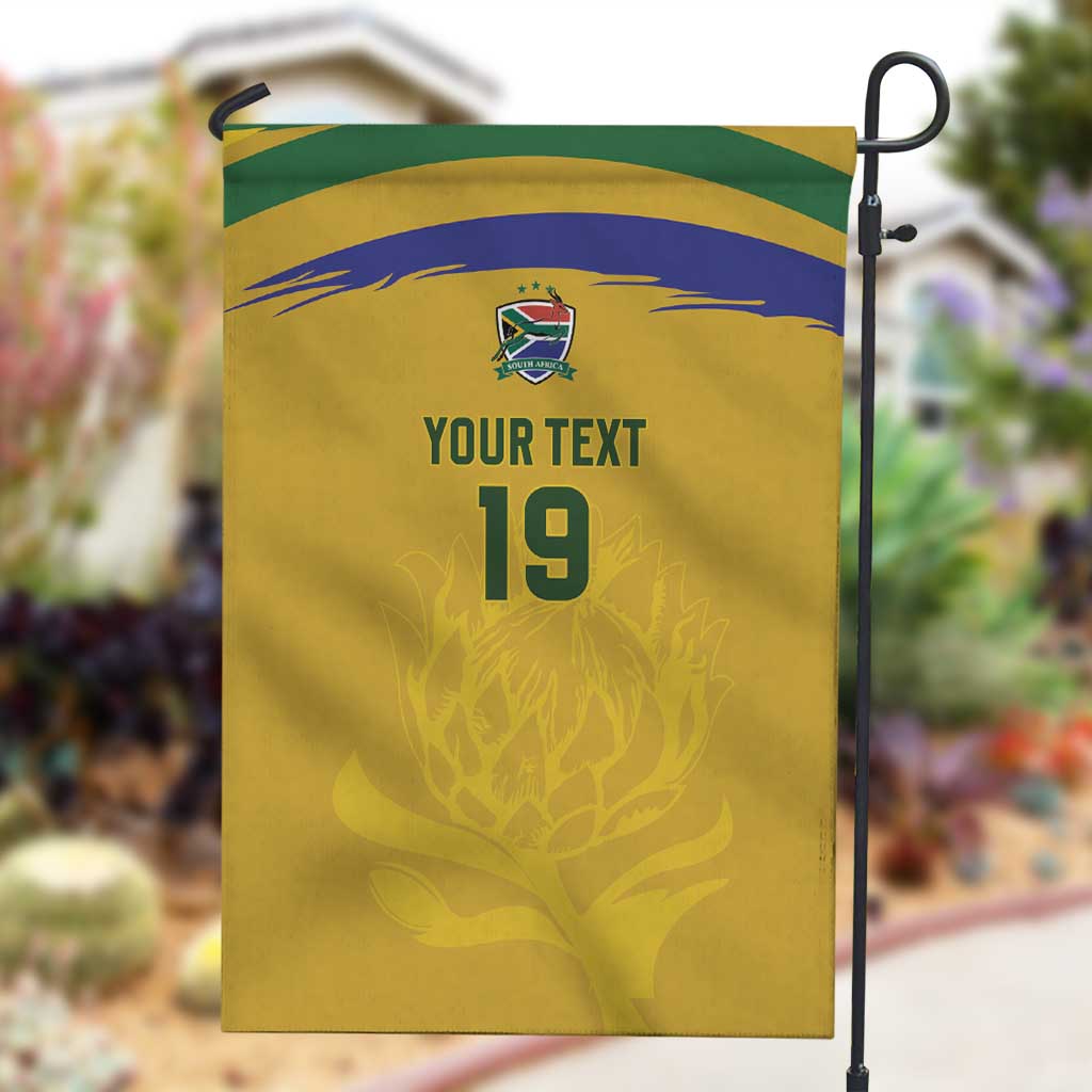 Custom South Africa Football Garden Flag Road To Champions Dream - African Pride