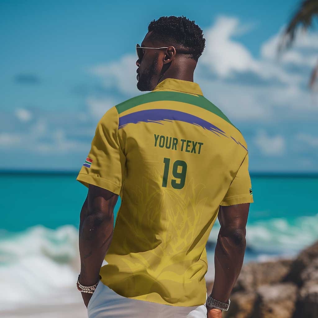 Custom South Africa Football Hawaiian Shirt Road To Champions Dream - African Pride