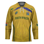 Custom South Africa Football Hockey Jersey Road To Champions Dream - African Pride