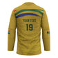 Custom South Africa Football Hockey Jersey Road To Champions Dream - African Pride