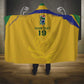 Custom South Africa Football Hooded Blanket Road To Champions Dream - African Pride