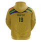 Custom South Africa Football Hoodie Road To Champions Dream - African Pride