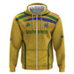 Custom South Africa Football Hoodie Road To Champions Dream - African Pride