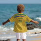 Custom South Africa Football Kid Hawaiian Shirt Road To Champions Dream LT19
