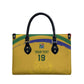 Custom South Africa Football Leather Bag Road To Champions Dream - African Pride