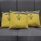Custom South Africa Football Pillow Cover Road To Champions Dream - African Pride