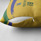 Custom South Africa Football Pillow Cover Road To Champions Dream - African Pride