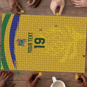 Custom South Africa Football Puzzle Road To Champions Dream - African Pride