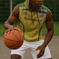 Custom South Africa Football Sleeveless Hoodie Road To Champions Dream - African Pride