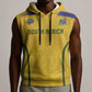 Custom South Africa Football Sleeveless Hoodie Road To Champions Dream - African Pride
