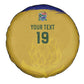 Custom South Africa Football Spare Tire Cover Road To Champions Dream - African Pride