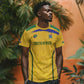 Custom South Africa Football T shirt Road To Champions Dream - African Pride