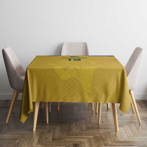 Custom South Africa Football Tablecloth Road To Champions Dream - African Pride