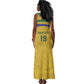 Custom South Africa Football Tank Maxi Dress Road To Champions Dream - African Pride