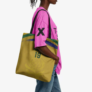 Custom South Africa Football Tote Bag Road To Champions Dream - African Pride