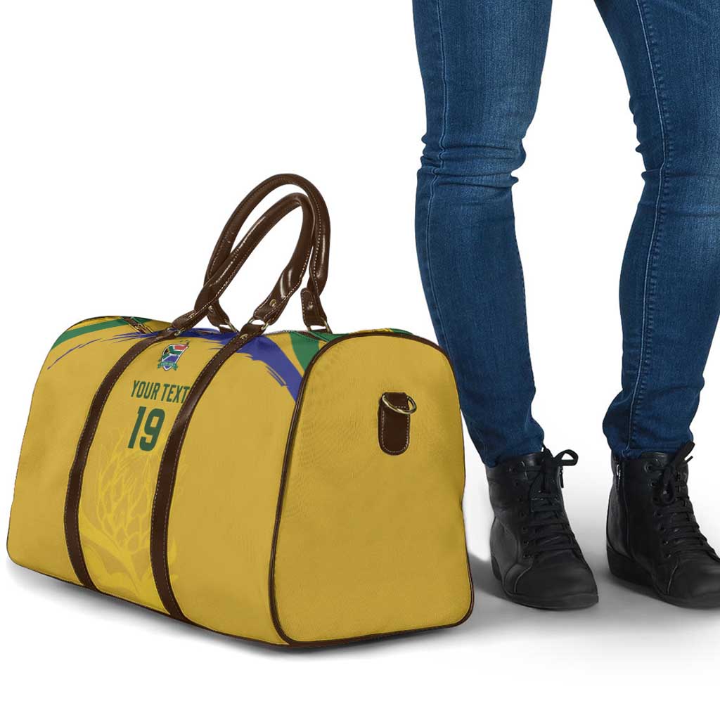 Custom South Africa Football Travel Bag Road To Champions Dream - African Pride