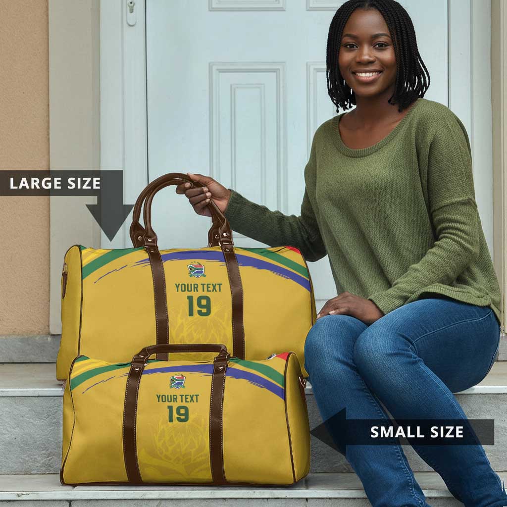 Custom South Africa Football Travel Bag Road To Champions Dream - African Pride