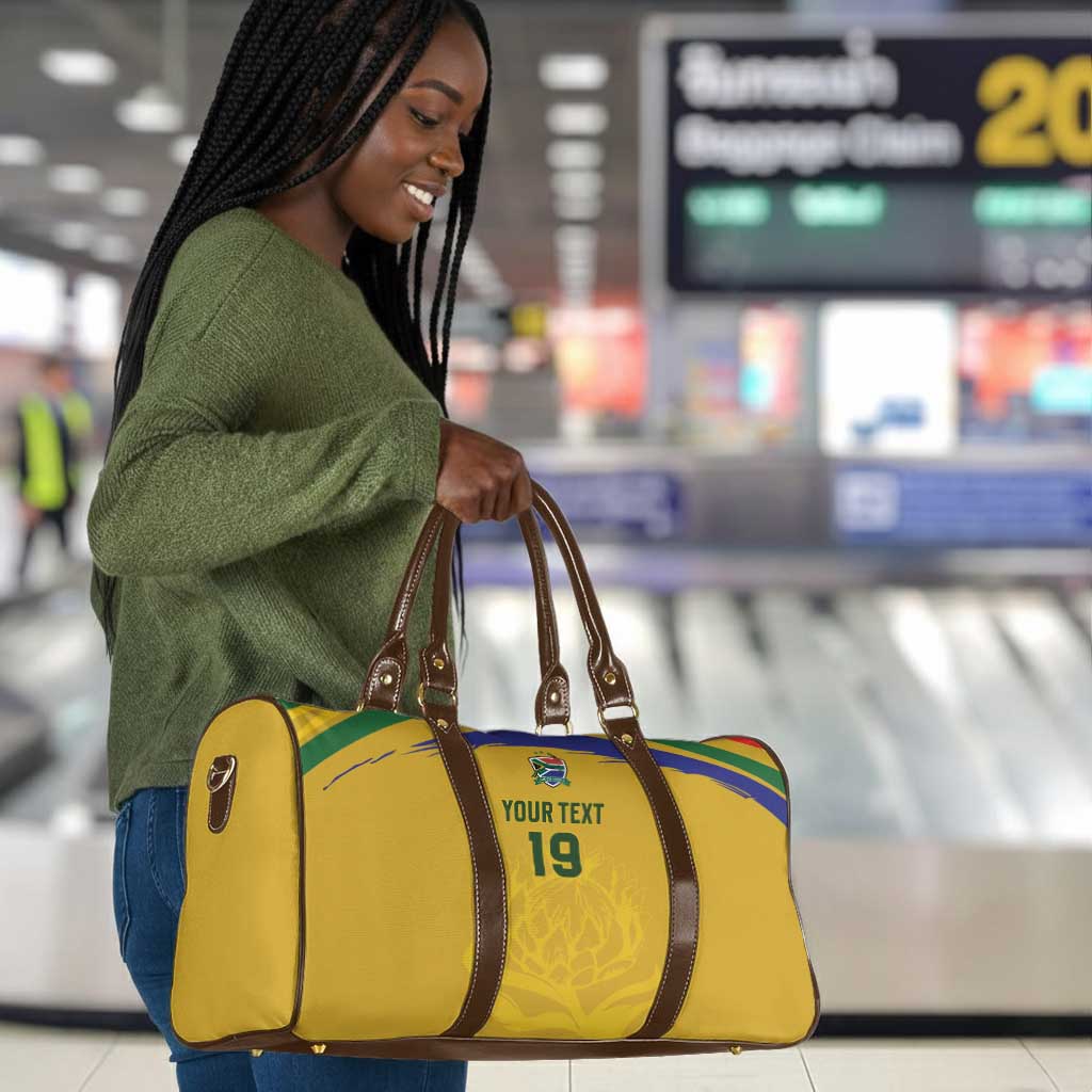 Custom South Africa Football Travel Bag Road To Champions Dream - African Pride