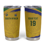 Custom South Africa Football Tumbler Cup Road To Champions Dream - African Pride