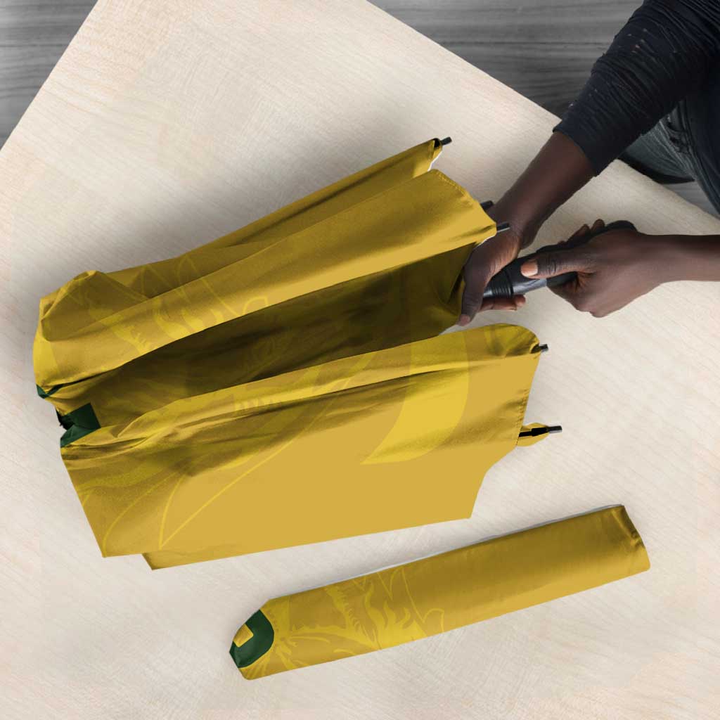 Custom South Africa Football Umbrella Road To Champions Dream - African Pride