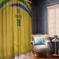 Custom South Africa Football Window Curtain Road To Champions Dream - African Pride