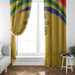 Custom South Africa Football Window Curtain Road To Champions Dream - African Pride