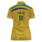 Custom South Africa Football Women Polo Shirt Road To Champions Dream LT19
