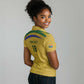 Custom South Africa Football Women Polo Shirt Road To Champions Dream LT19