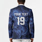 Custom World Football 2026 Cabo Verde Blazer Go Blue Sharks Glory