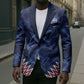 Custom World Football 2026 Cabo Verde Blazer Go Blue Sharks Glory